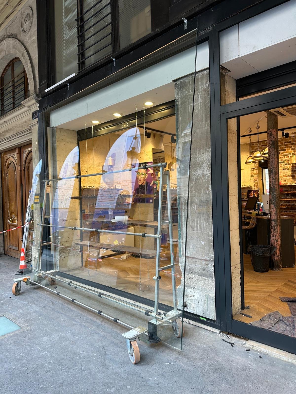 Mise en sécurité et fermeture provisoire Paris